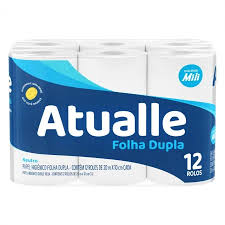 Papel Higienico Atualle 12 rolos 